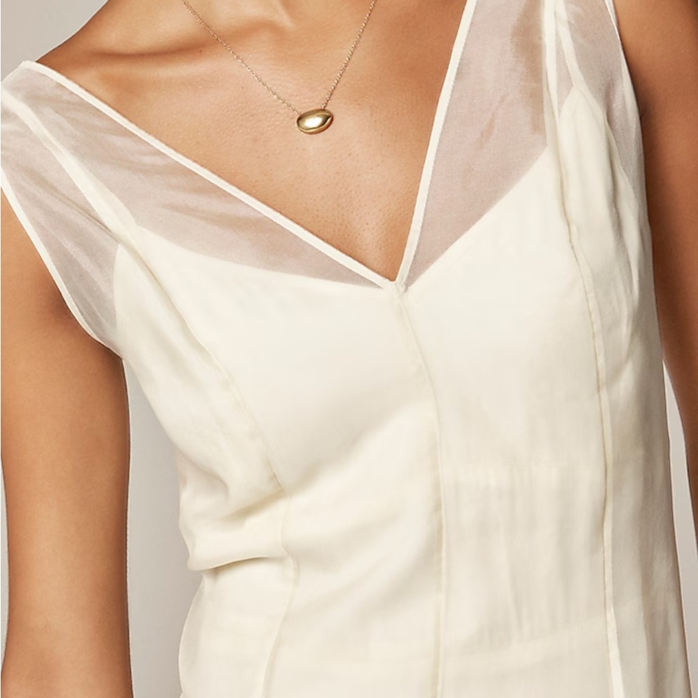 J Crew Collection Layered Organza Dress - Picture 3 of 4